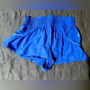 Free People Get Your Flirt On Shorts - Blue